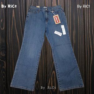 Levi's 512 Slim Bootcut Flare Women Jeans Size 30x28 Stretch Denim High Rise Zip